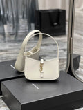 Bolso Le 5 à 7 Blanco 19 cm