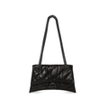 Bolso Crush Acolchado Negro/Negro