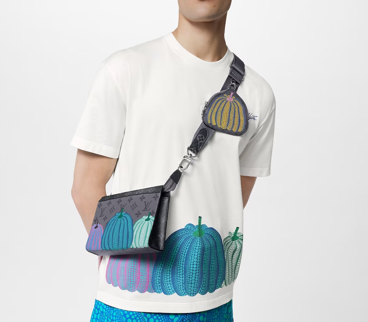 LV x YK Cartera Gaston con bandolera