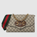 Bolso Gucci Horsebit 1955 Plano Marrón