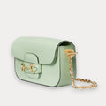 Bolso pequeño de hombro Horsebit 1955 Menta