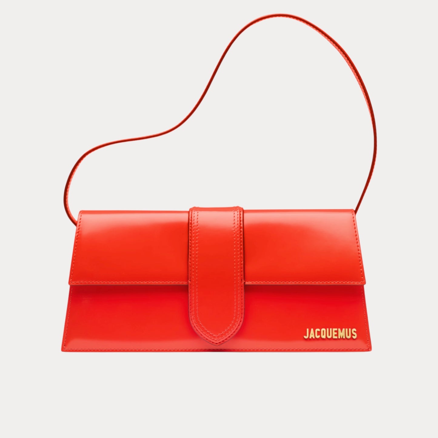 Bolso Le Bambino Long Naranja 28 cm