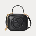 Bolso mano Gucci Blondie asa pequeño Negro