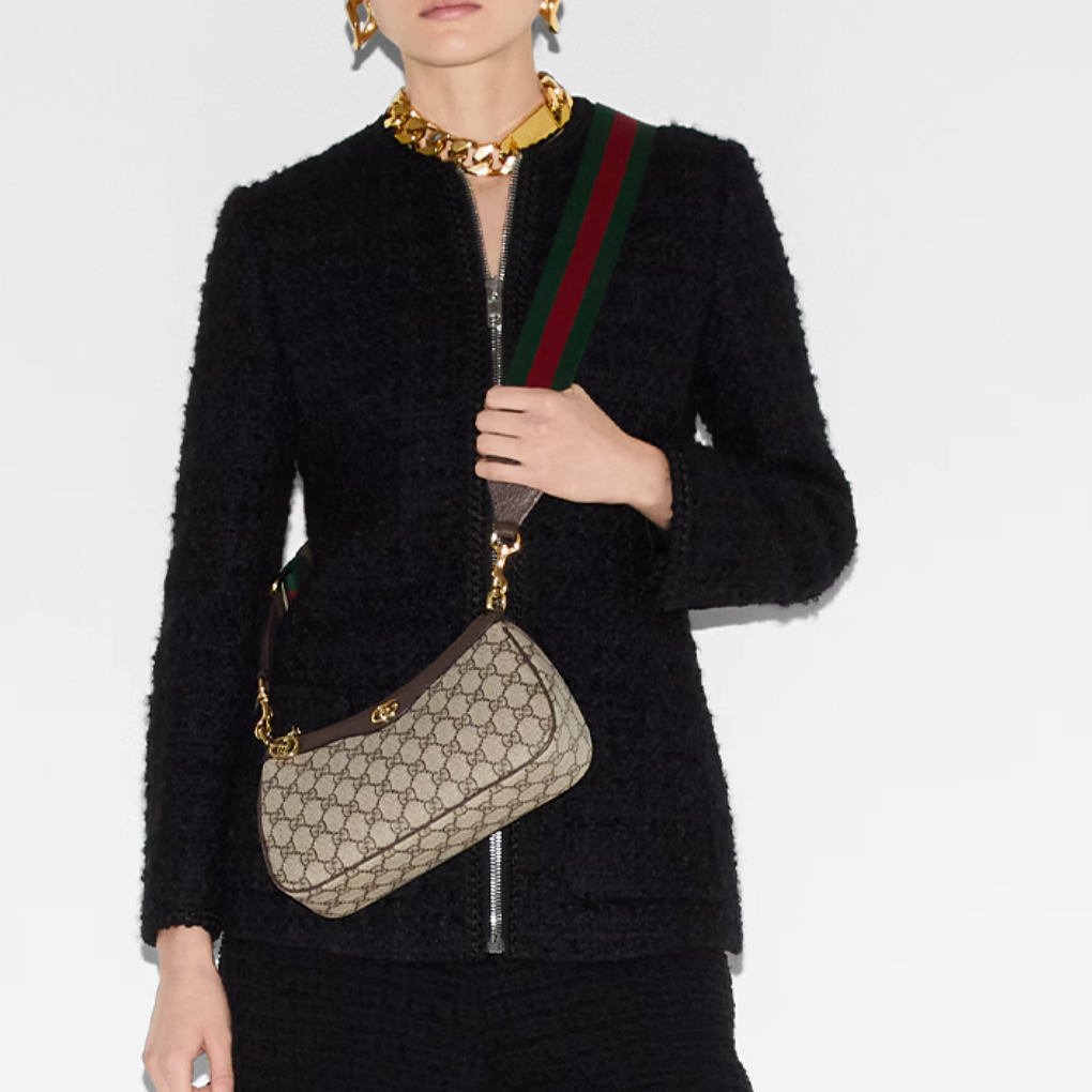 Bolso de hombro Ophidia tamaño pequeño