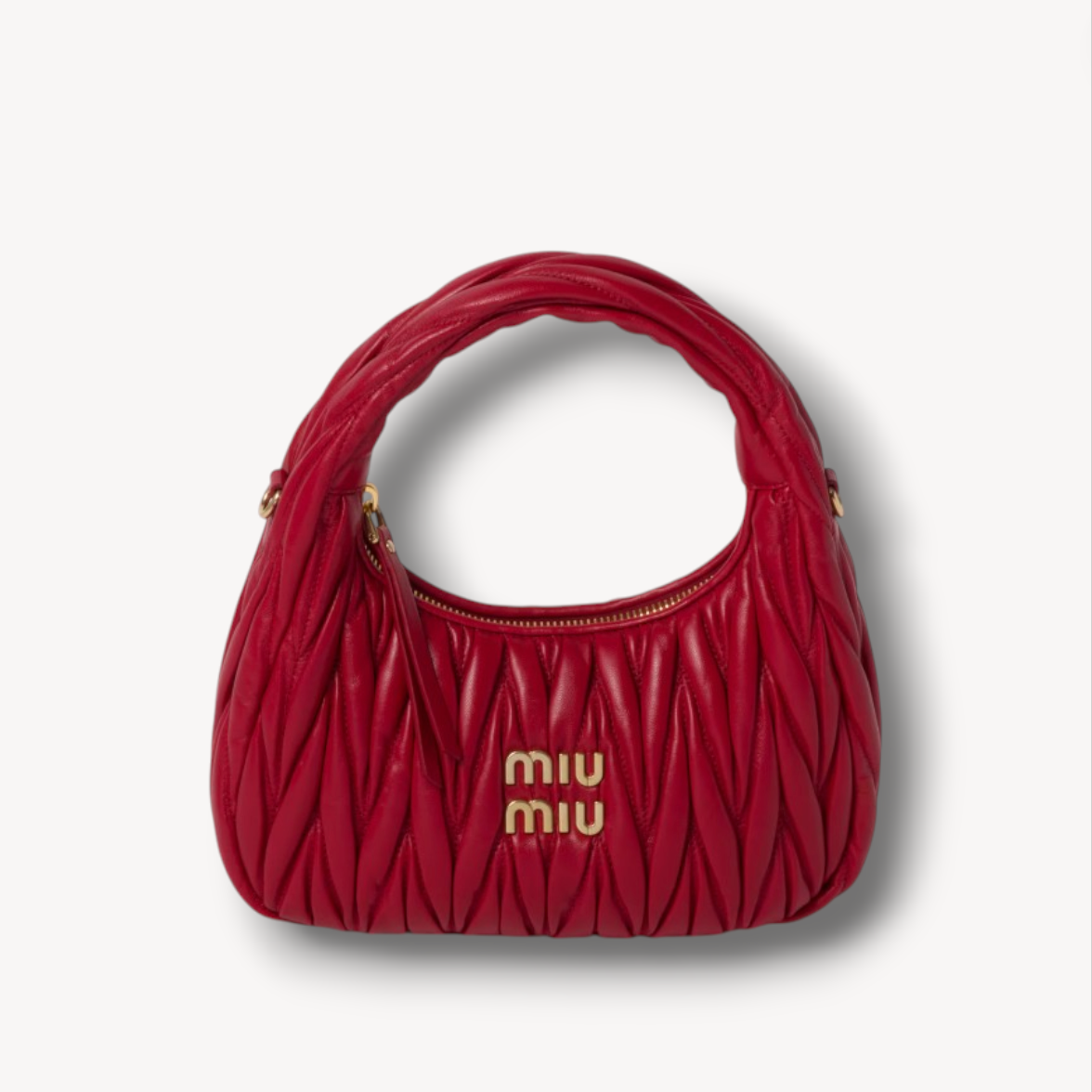 Bolso hobo Wander de napa Matelassé
