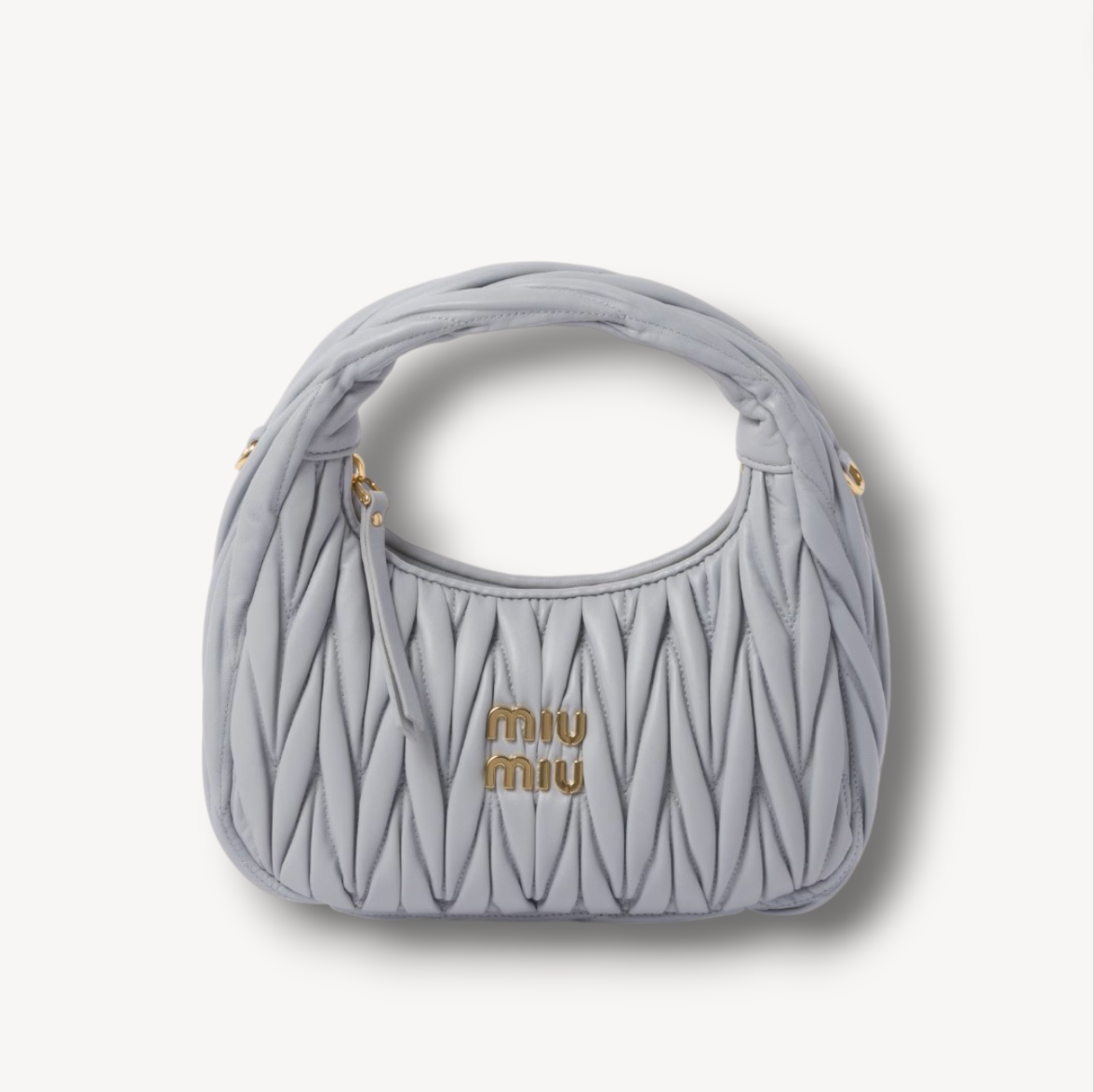 Bolso hobo Wander de napa Matelassé