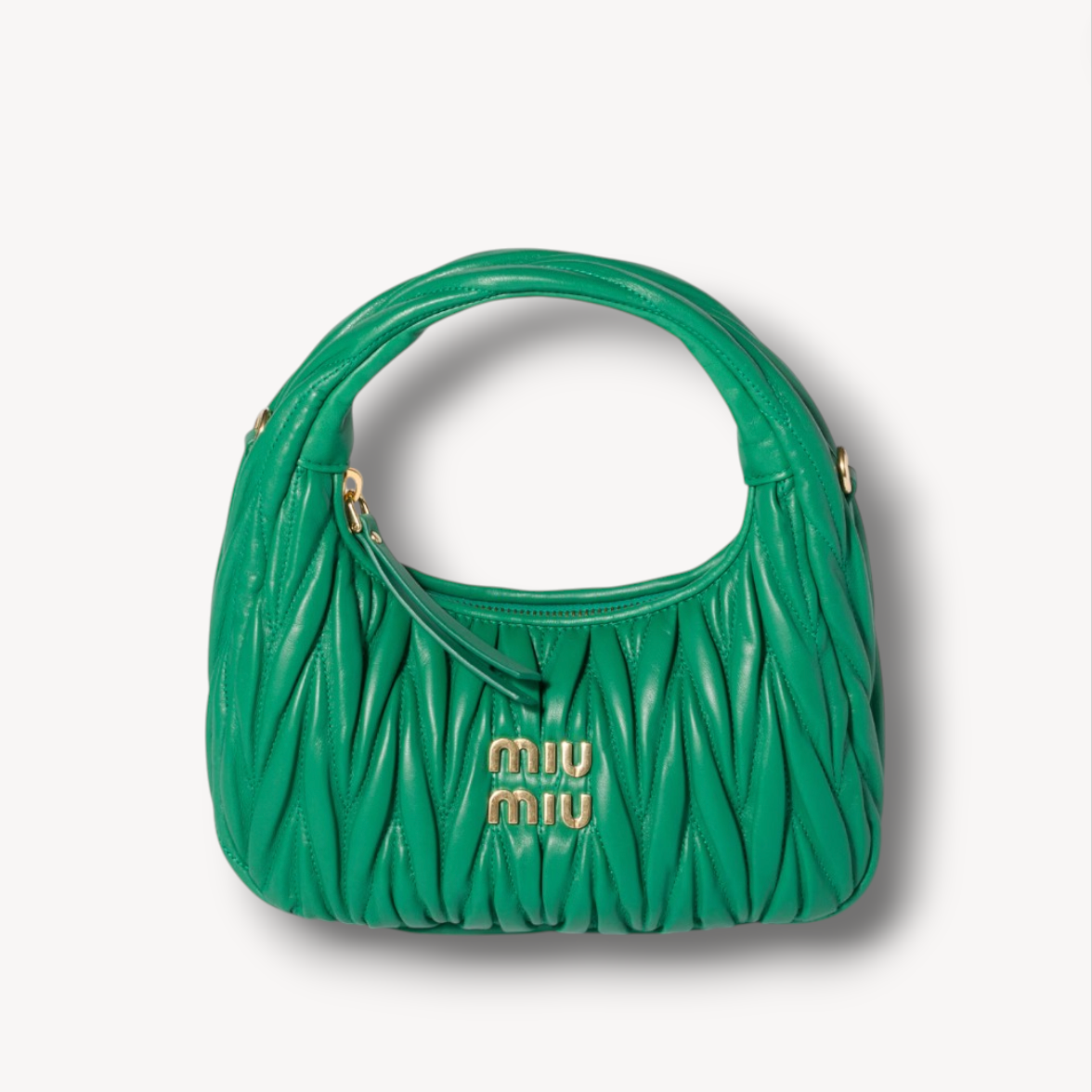 Bolso hobo Wander de napa Matelassé