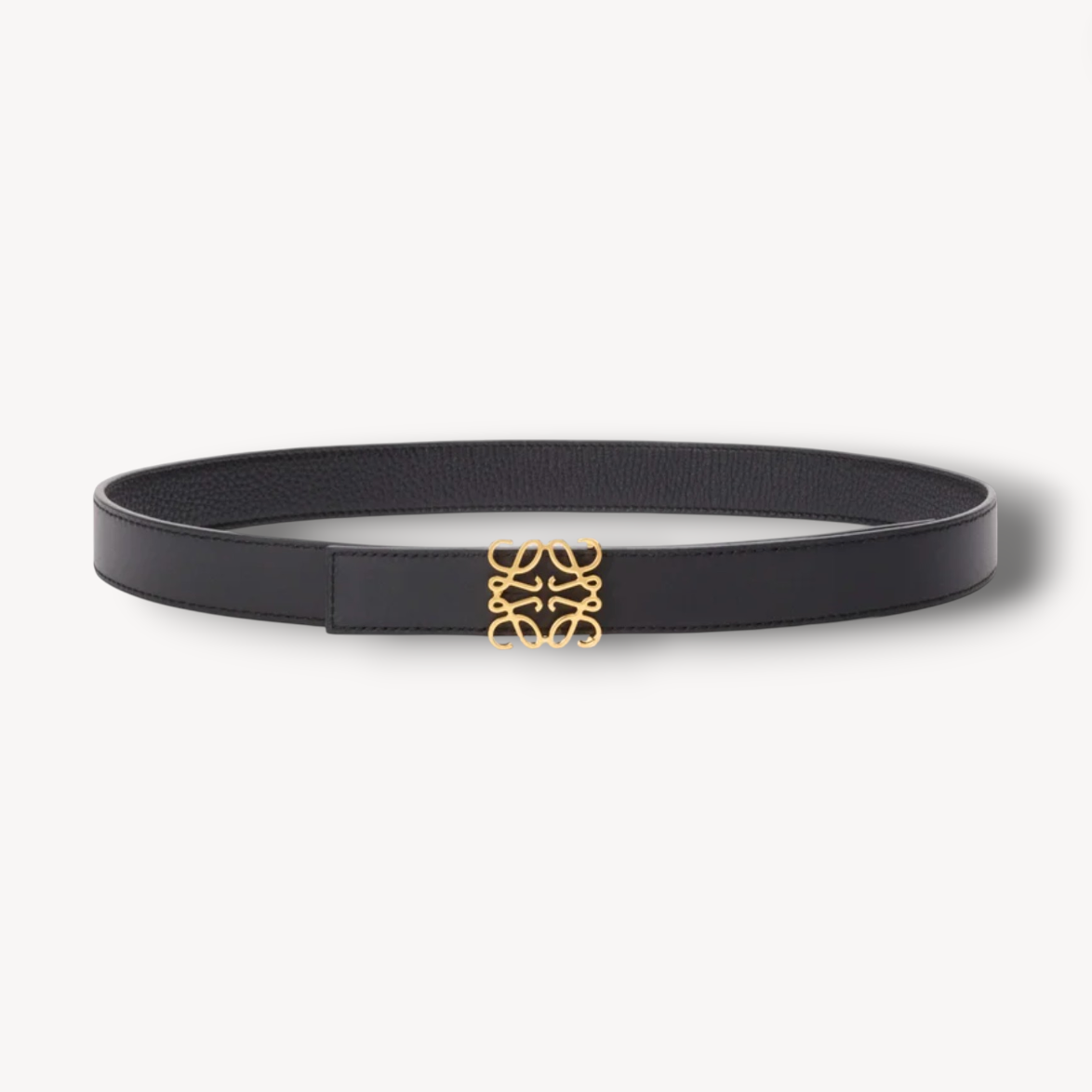 Cinturón reversible Negro/Negro