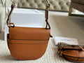 Bolso Gate Dual Marrón 25 cm