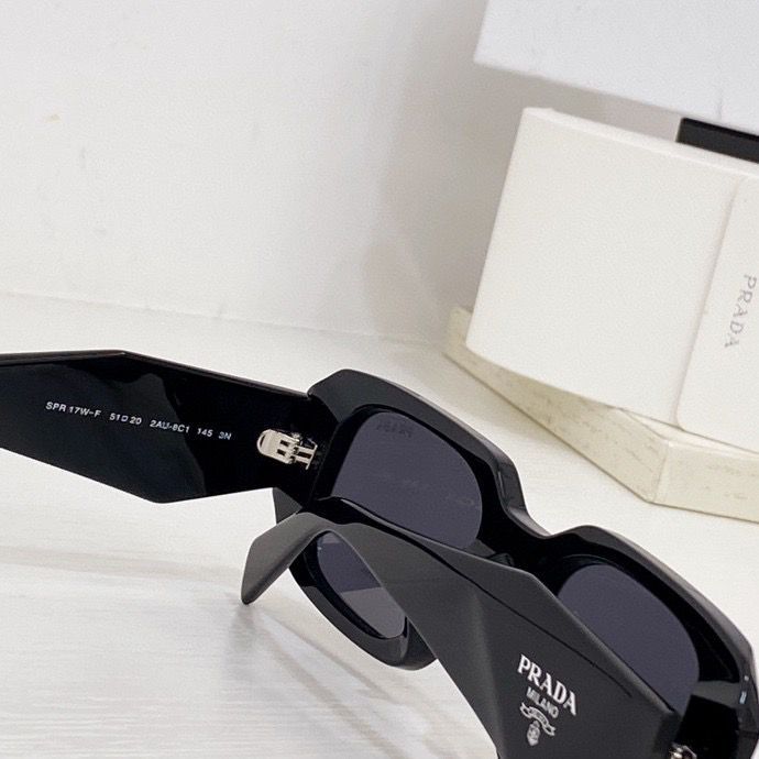 Gafas de sol Prada Symbole Negras Lente Gris Pizarra