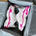 Zapatillas Balenciaga Triple S Blancas/Rosas