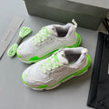 Zapatillas Balenciaga Triple S Blancas/Verdes