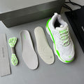 Zapatillas Balenciaga Triple S Blancas/Verdes