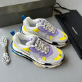 Zapatillas Balenciaga Triple S Blancas/Lilas/Amarillas