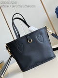 Bolso Neverfull Inside Out BB con bandolera Negro