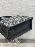 Bolso Book Tote Azul 36 cm