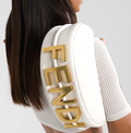 Bolso Fendigraphy Pequeño Blanco