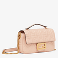 Bolso Baguette Chain Midi Rosa