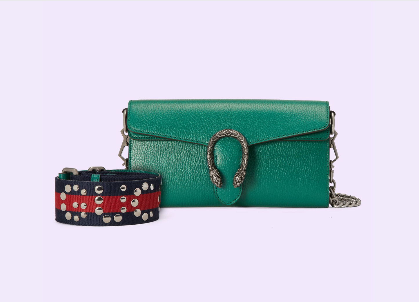 Bolso de hombro Dionysus pequeño Verde