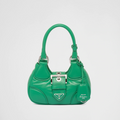 Bolso de napa acolchada Prada Moon Verde