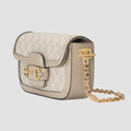 Bolso de hombro Gucci Horsebit 1955 Beige