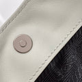 Bandolera de piel cepillada Prada Cleo Blanco