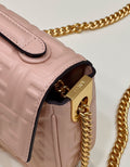 Bolso Baguette Chain Midi Rosa
