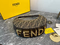 Bolso Fendigraphy Pequeño Marrón
