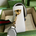 Minibolso Gucci Horsebit 1955 Blanco