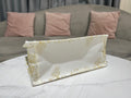 Bolso Dior Book Tote Mediano Jardin d'Hiver Dorado/Blanco