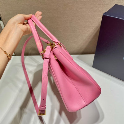Minibolso Galleria Saffiano Rosa 20 cm