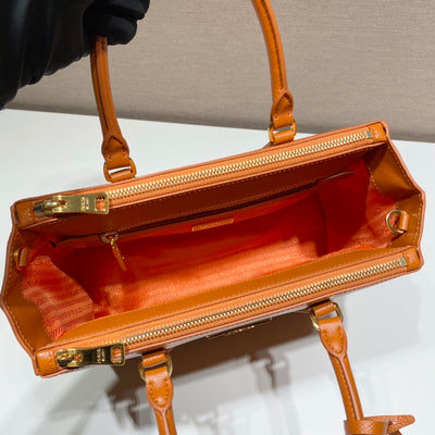 Minibolso Galleria Saffiano Naranja 20 cm