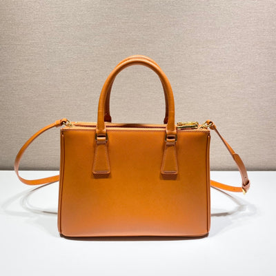 Minibolso Galleria Saffiano Naranja 20 cm