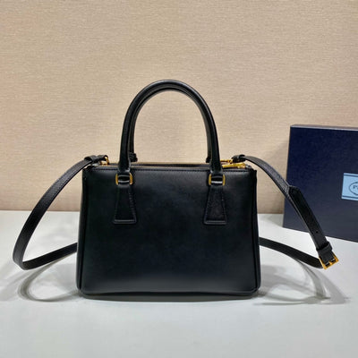 Minibolso Galleria Saffiano Negro 20 cm