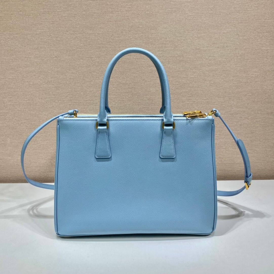 Bolso Galleria Saffiano Azul 25 cm