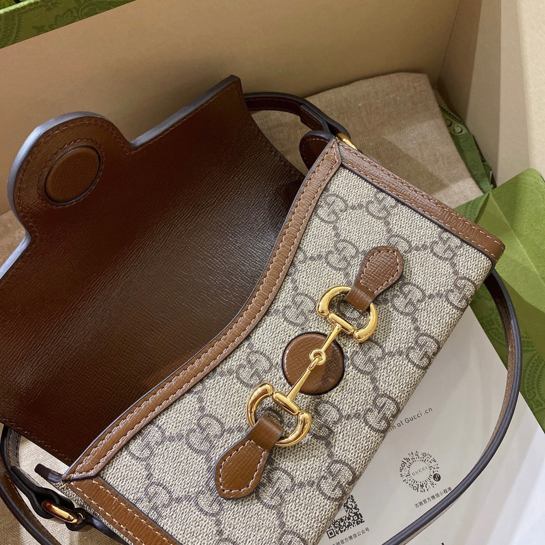 Minibolso Gucci Horsebit 1955 pequeño