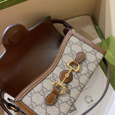 Minibolso Gucci Horsebit 1955 pequeño