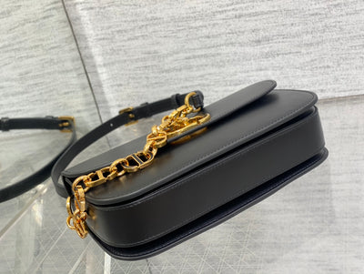 Bolso Montaigne Avenue negro 22 cm
