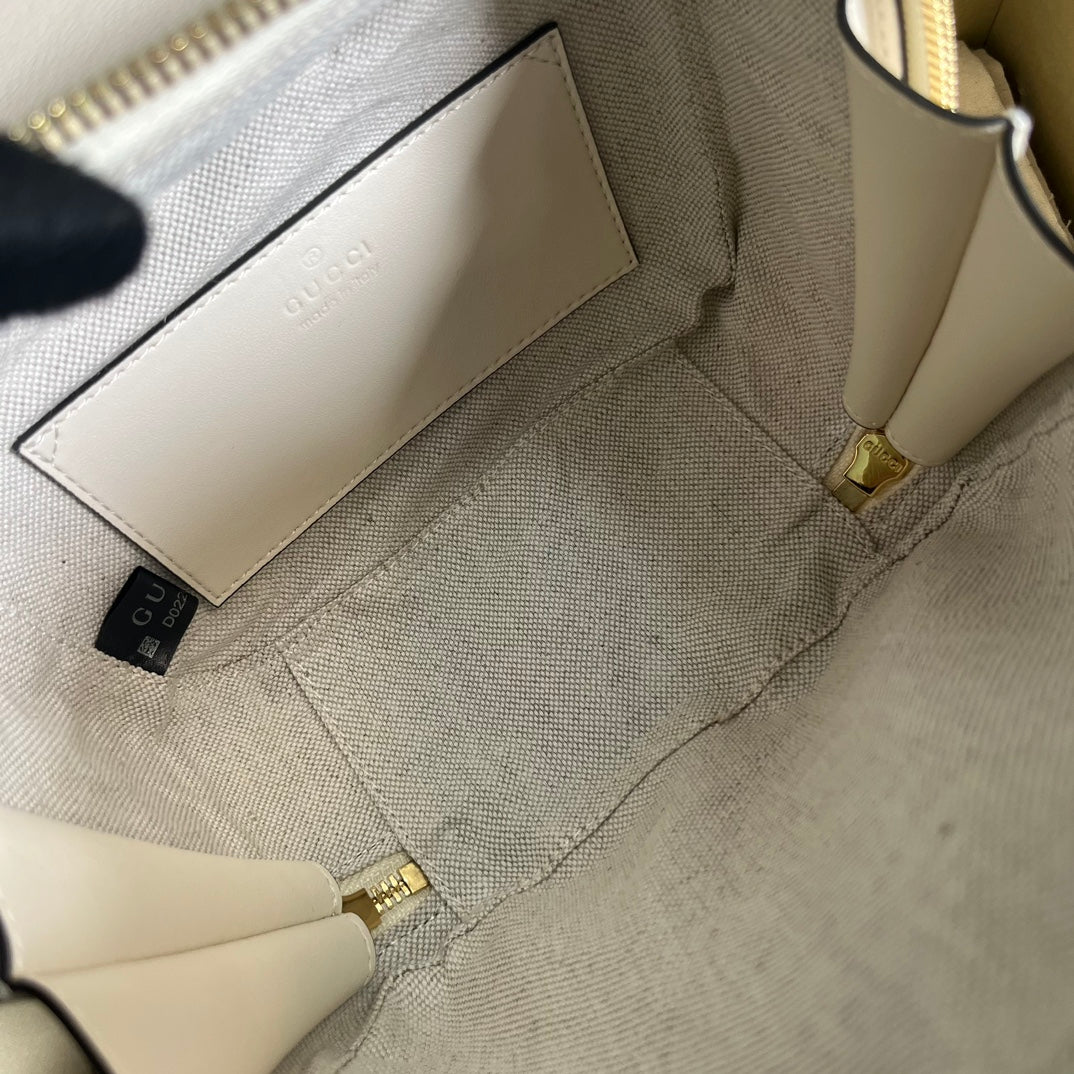 Bolso mano Gucci Blondie asa pequeño Blanco