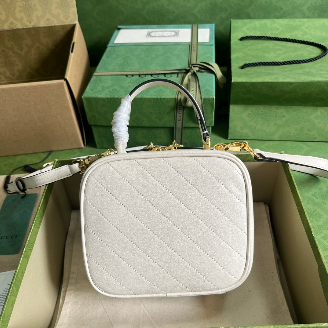 Bolso mano Gucci Blondie asa pequeño Blanco