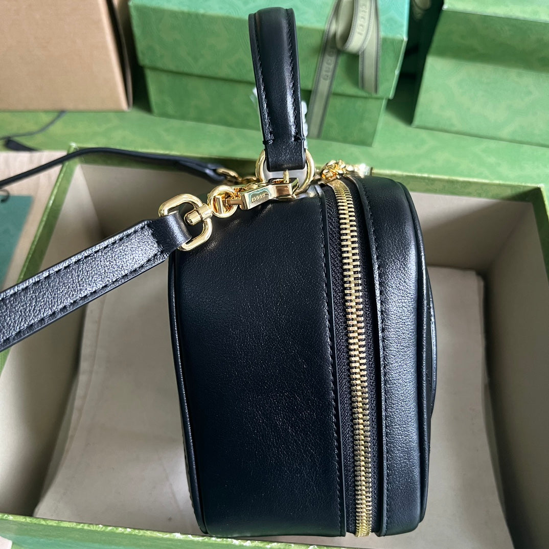 Bolso mano Gucci Blondie asa pequeño Negro