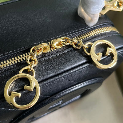 Bolso mano Gucci Blondie asa pequeño Negro