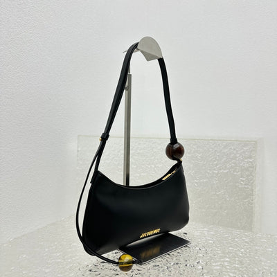 Bolso Bisou Perle Negro 27 cm