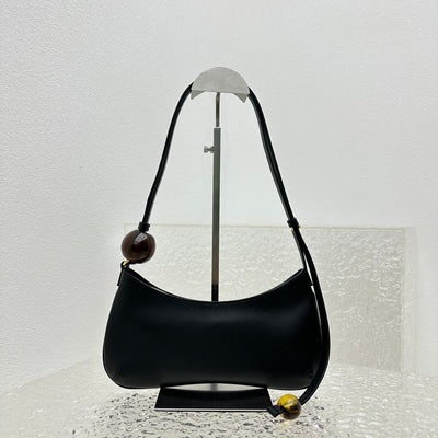 Bolso Bisou Perle Negro 27 cm