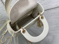 Minibolso Lady Dior Blanco 17 cm