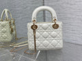 Minibolso Lady Dior Blanco 17 cm