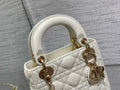 Minibolso Lady Dior Blanco 17 cm