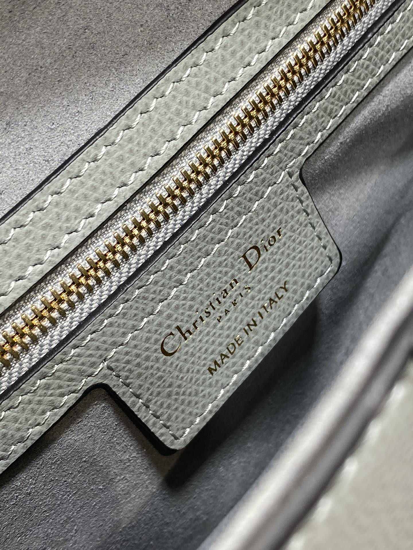 Bolso Saddle gris 25 cm