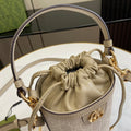 Minibolso Bombonera Ophidia Beige