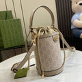 Minibolso Bombonera Ophidia Beige